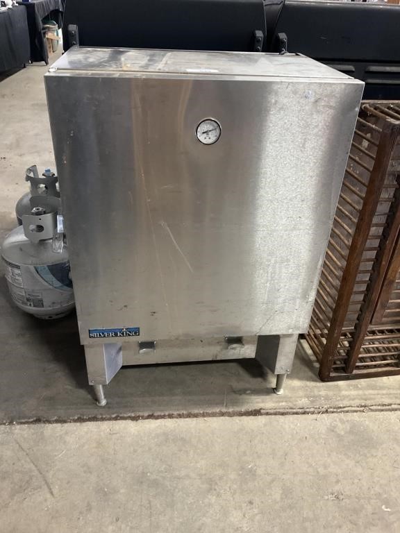 SilverKing Stainless Dairy Dispensing Cooler.