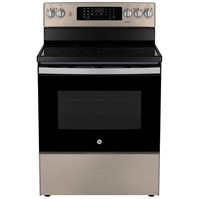 GE 30” Free-Standing Electric Convection Range ...