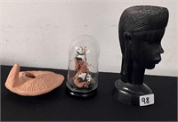 Wooden Statue/ Terracota Piece/ Pandas