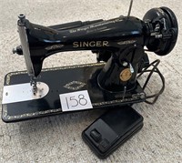 Cast Iron Singer Sewing Machine