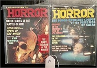2 Volume I Issues of Adventures in Horror No. 1 &