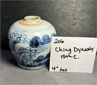 Ching Dynasty 15th C. 4 inch