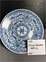 Ching Dynasty 19th C. 7.5 inch