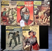 5 Issues of Classic Illustrated Gilberton Co. Publ