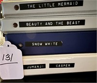 Walt Disney Movie Card Sets: Snow White, Beauty &