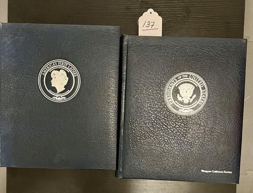 President & First Lady Stamp Books
