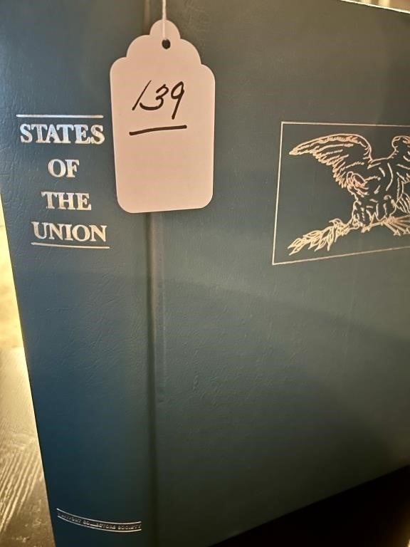 States of the Union Stamp Book by Westport Collect