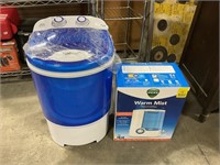 Base Camp Portable Washer, NOS Vicks Humidifier.