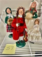 bryars choice carolers, vintage doll etc