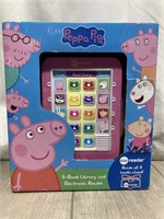 Peppa Pig 8- Book library Electric Reader