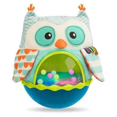 B. Toys Roly-Poly Baby Toy - Owl Be Back $32