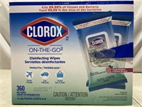 Clorox Disinfectant Wipes *Missing 5 Packs
