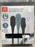 Globe 9ft Extension Cord