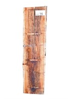 Dressed Timber Slab Silver Wattle, 1900x440x46