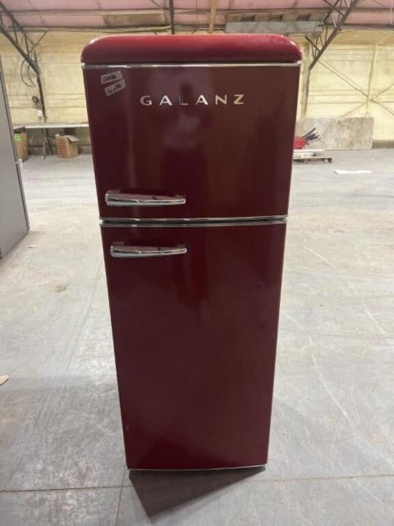 Galanz Retro Red Refrigerator 7.6 cu. ft.