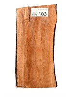 Dressed Timber Slab Chestnut, 900x400x20