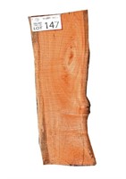 Dressed Timber Slab Silky Oak, 930x340x54