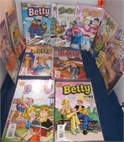 11 Vtg Archie Betty Comic Books