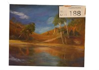 Oil Painting on stretched Canvas (Flinders Ranges)