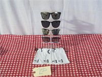 Lot Of 4 Various Sixty One Designer Sunglasses