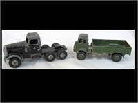 DINKY AND RALS TOY TRUCKS