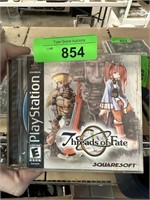 VTG PLAYSTATION VIDEO GAME THREADS OF FATE
