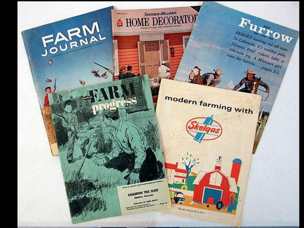 VINTAGE FARM AND HOME MAGAZINES