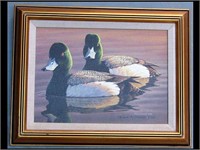 SIGNED 6/150 DUCK PRINT - 11" X 14"