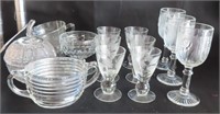 Vintage Clear Glass, Very Nice Assortment
