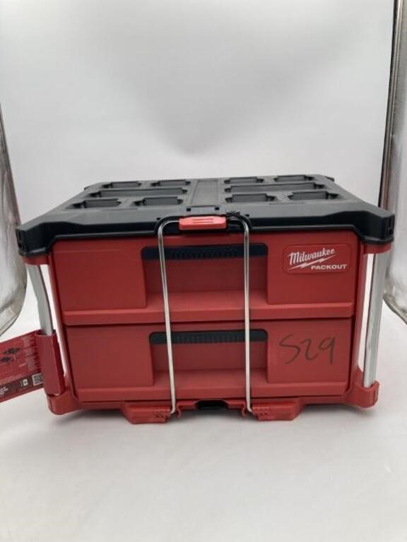 Milwaukee 2 Drawer Tool Box with Dividers Some Dam