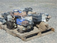 Pallet of Small Engines