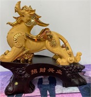 PREOWNED Dragon of Wealth Sculpture