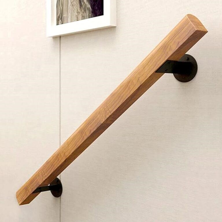 3FT Wooden Stair Handrails, Hand Railings for