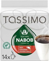 Tassimo Nabob 100% Colombian Coffee Single Serve