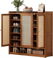 Saimly 7 Tier Shoe Storage Cabinet with Doors,
