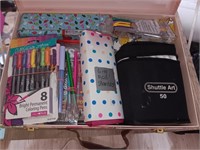 Case full pens jelly roll markers & more