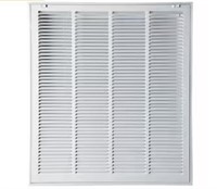 20in x 25in Steel White Filter Grill $51