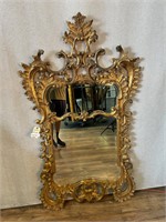 Ornate Leaf Frame Mirror