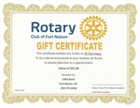 Gift Certificate for 50 Flamingos