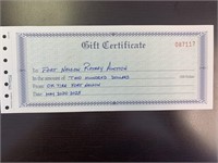 $200 Gift Certificate - OK Tire