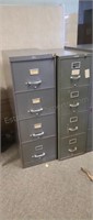 File cabinets. Legal and letter size. 4-drawer.