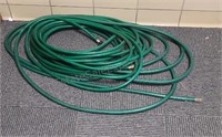 Garden hoses. Two 25ft hoses.