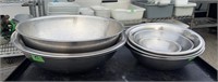 LOT OF 13 PCS STAINLESS STEEL ROUND POT