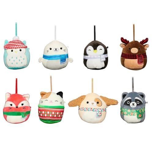 Squishmallows Winter Ornament 8-pack Assorted $34