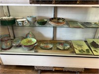 Fauna Painted Trays, Plates, Bowls, Pitcher etc