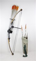Model 243-0 Critter Getter Compound Bow w/ Arrows