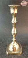 Polished Brass Candlestick