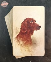 Whiteman Irish Setter Playing Cards, Complete Deck