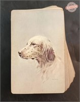 Whiteman White Spaniel Playing Cards Complete Deck