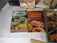 6 vintage cookbooks